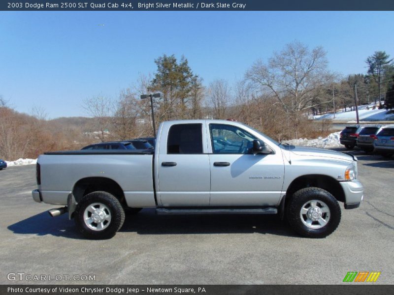  2003 Ram 2500 SLT Quad Cab 4x4 Bright Silver Metallic