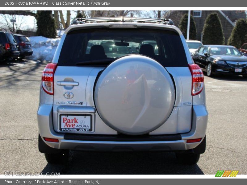 Classic Silver Metallic / Ash Gray 2009 Toyota RAV4 4WD