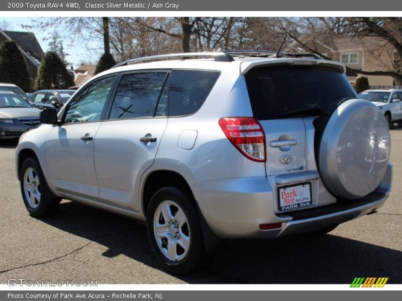 Classic Silver Metallic / Ash Gray 2009 Toyota RAV4 4WD