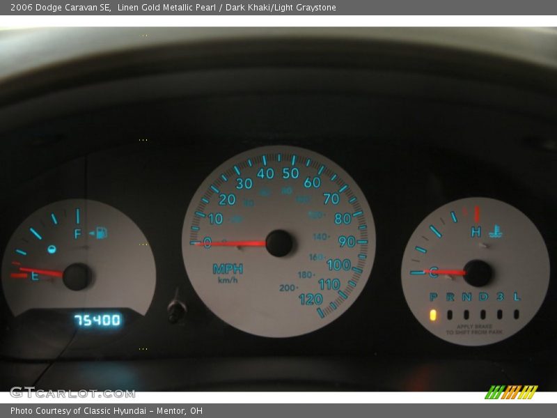  2006 Caravan SE SE Gauges