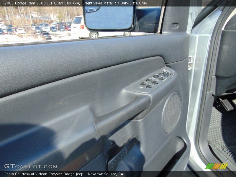 Bright Silver Metallic / Dark Slate Gray 2003 Dodge Ram 2500 SLT Quad Cab 4x4