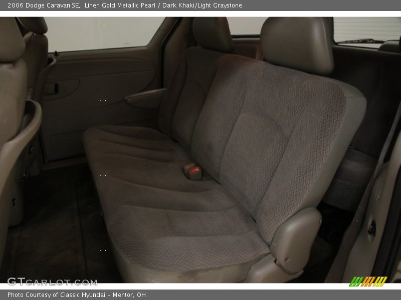 Linen Gold Metallic Pearl / Dark Khaki/Light Graystone 2006 Dodge Caravan SE