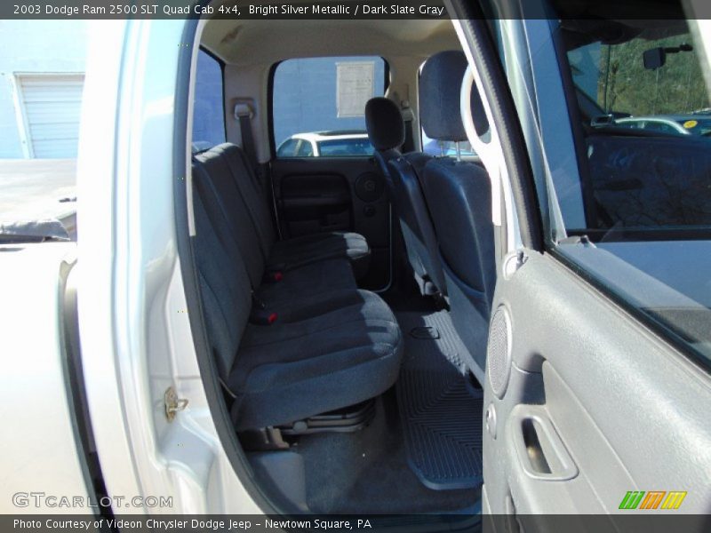 Bright Silver Metallic / Dark Slate Gray 2003 Dodge Ram 2500 SLT Quad Cab 4x4