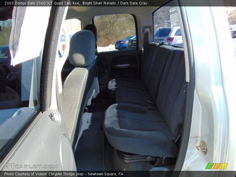 Bright Silver Metallic / Dark Slate Gray 2003 Dodge Ram 2500 SLT Quad Cab 4x4