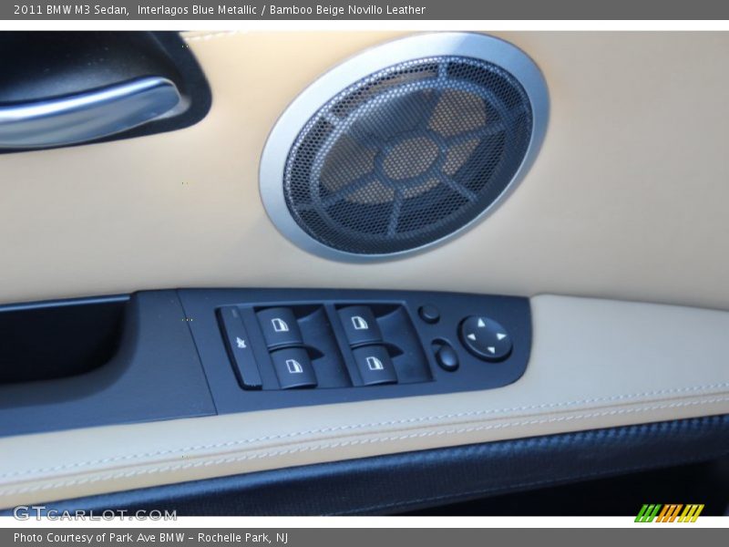 Interlagos Blue Metallic / Bamboo Beige Novillo Leather 2011 BMW M3 Sedan
