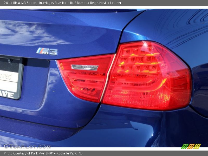 Interlagos Blue Metallic / Bamboo Beige Novillo Leather 2011 BMW M3 Sedan