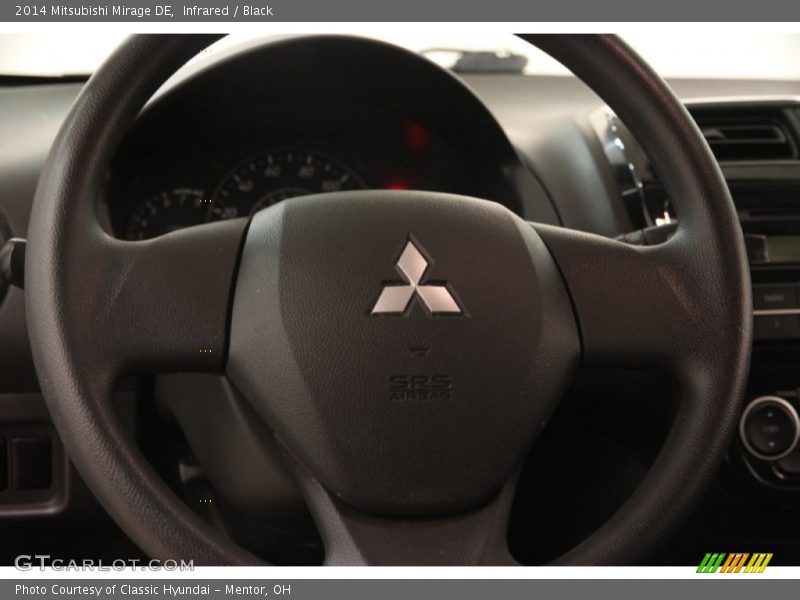 Infrared / Black 2014 Mitsubishi Mirage DE