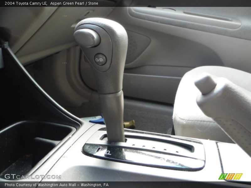 Aspen Green Pearl / Stone 2004 Toyota Camry LE