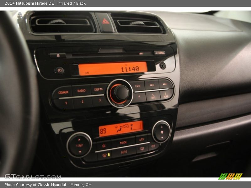 Infrared / Black 2014 Mitsubishi Mirage DE