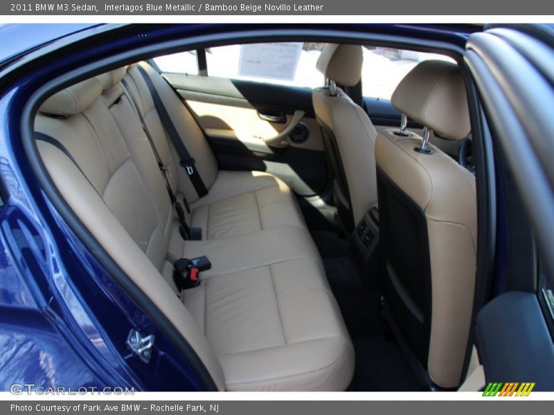 Interlagos Blue Metallic / Bamboo Beige Novillo Leather 2011 BMW M3 Sedan