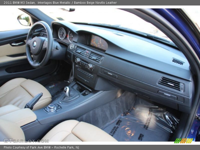Interlagos Blue Metallic / Bamboo Beige Novillo Leather 2011 BMW M3 Sedan