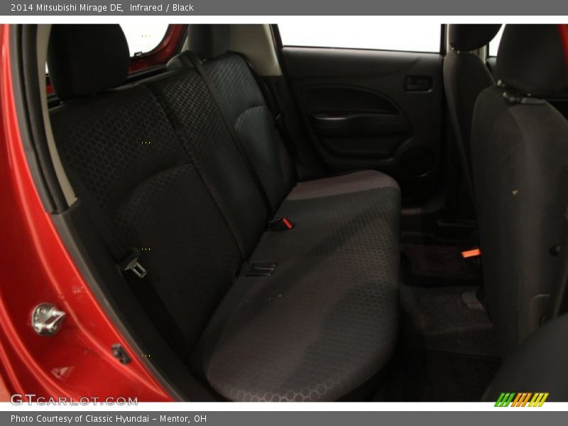 Infrared / Black 2014 Mitsubishi Mirage DE