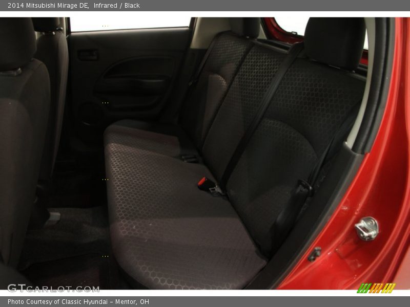 Infrared / Black 2014 Mitsubishi Mirage DE
