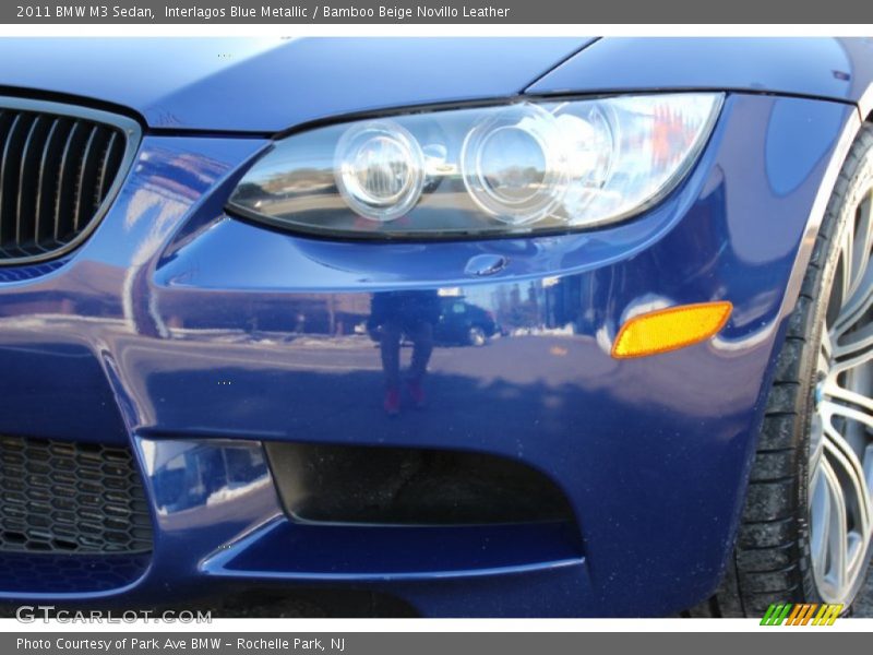 Interlagos Blue Metallic / Bamboo Beige Novillo Leather 2011 BMW M3 Sedan