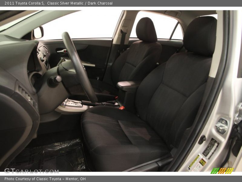 Classic Silver Metallic / Dark Charcoal 2011 Toyota Corolla S