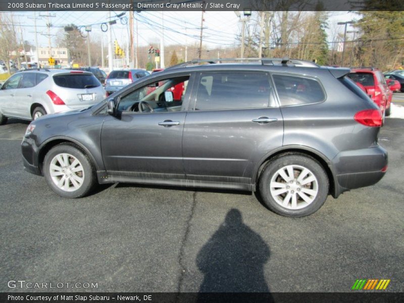 Diamond Gray Metallic / Slate Gray 2008 Subaru Tribeca Limited 5 Passenger