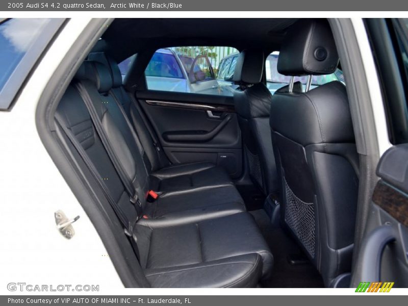 Rear Seat of 2005 S4 4.2 quattro Sedan