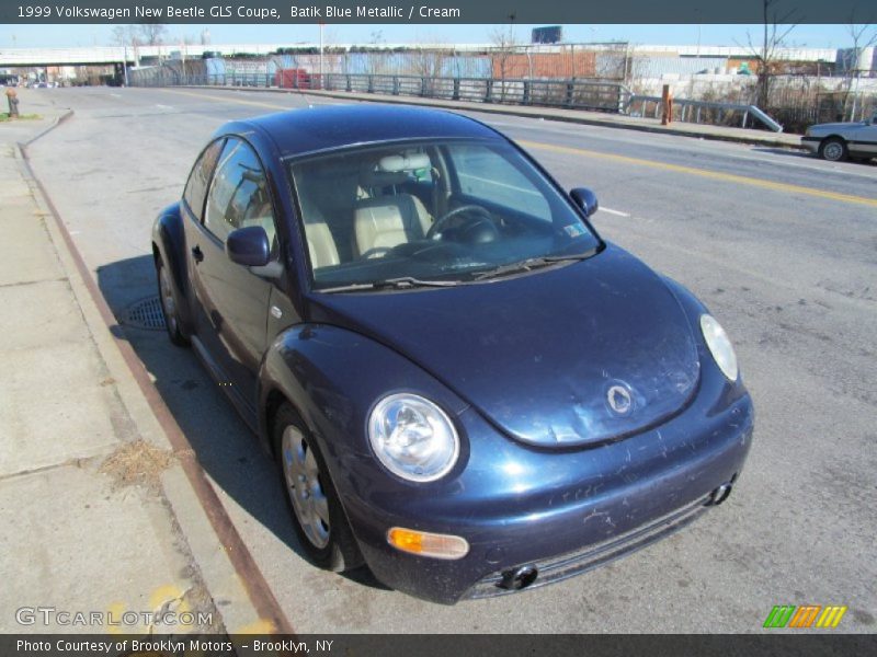 Batik Blue Metallic / Cream 1999 Volkswagen New Beetle GLS Coupe