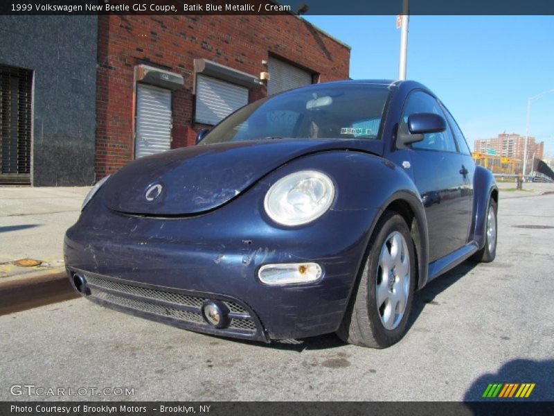 Batik Blue Metallic / Cream 1999 Volkswagen New Beetle GLS Coupe