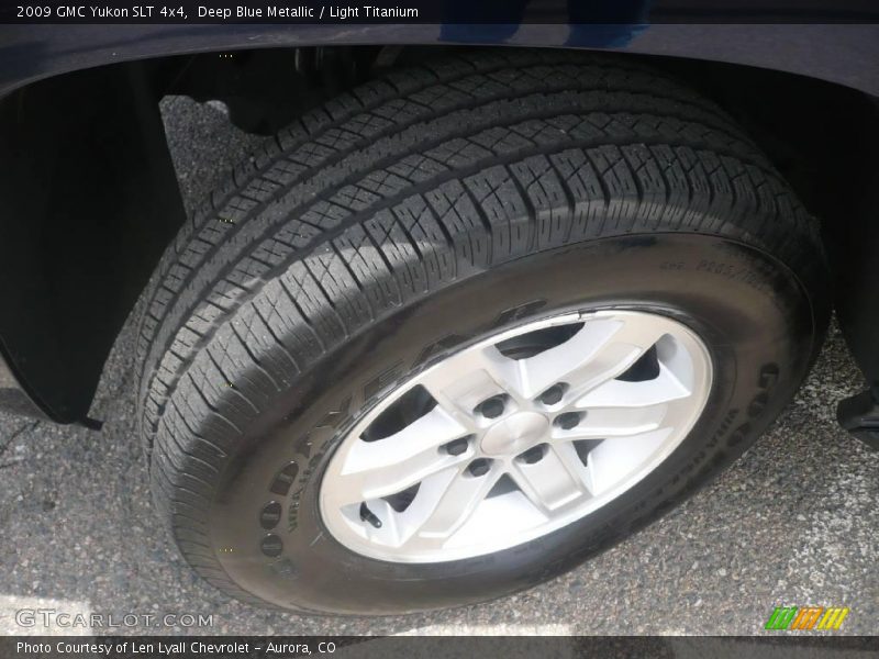 Deep Blue Metallic / Light Titanium 2009 GMC Yukon SLT 4x4