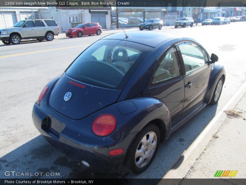 Batik Blue Metallic / Cream 1999 Volkswagen New Beetle GLS Coupe