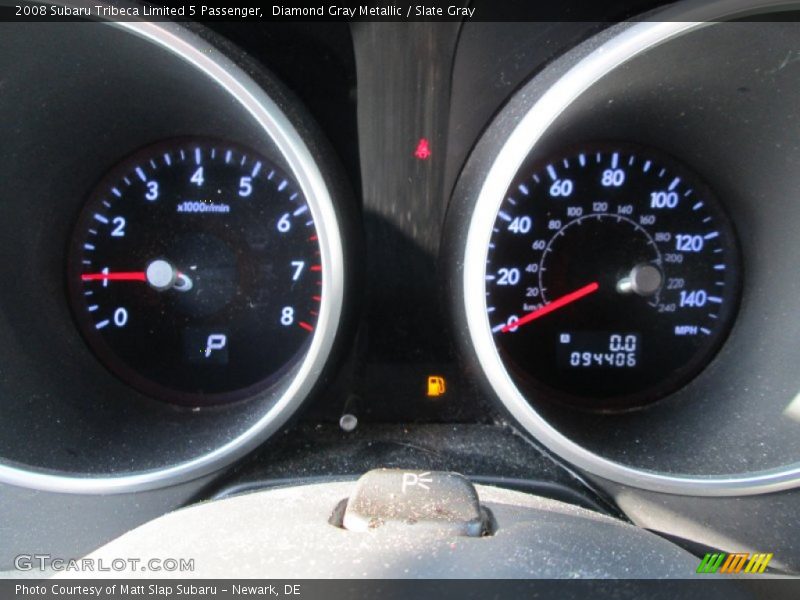 Diamond Gray Metallic / Slate Gray 2008 Subaru Tribeca Limited 5 Passenger