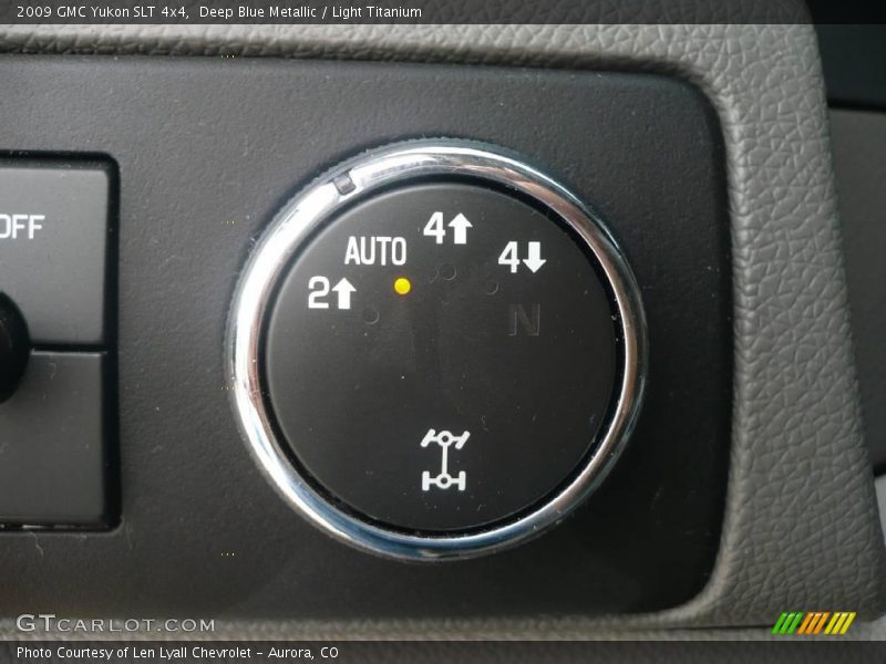 Deep Blue Metallic / Light Titanium 2009 GMC Yukon SLT 4x4