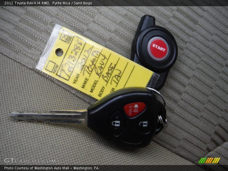 Pyrite Mica / Sand Beige 2012 Toyota RAV4 I4 4WD