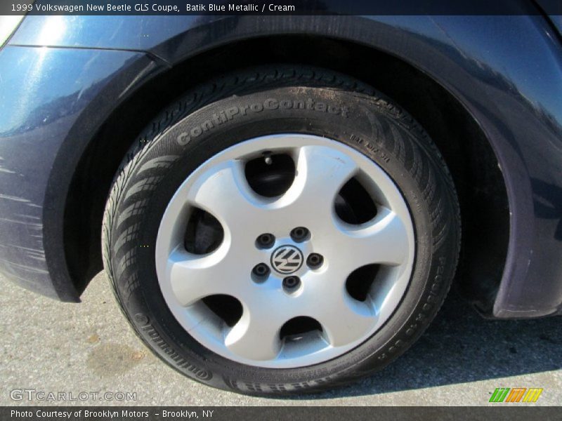 Batik Blue Metallic / Cream 1999 Volkswagen New Beetle GLS Coupe
