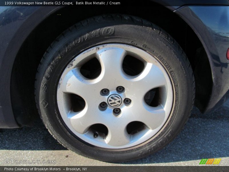 Batik Blue Metallic / Cream 1999 Volkswagen New Beetle GLS Coupe