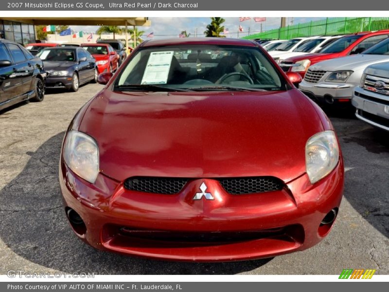 Ultra Red Pearl / Dark Charcoal 2007 Mitsubishi Eclipse GS Coupe