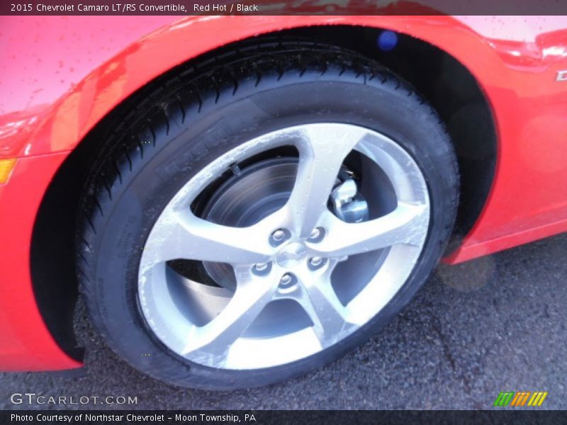 Red Hot / Black 2015 Chevrolet Camaro LT/RS Convertible