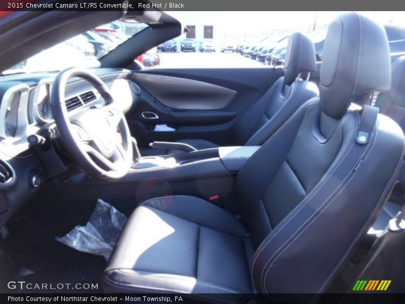 Red Hot / Black 2015 Chevrolet Camaro LT/RS Convertible