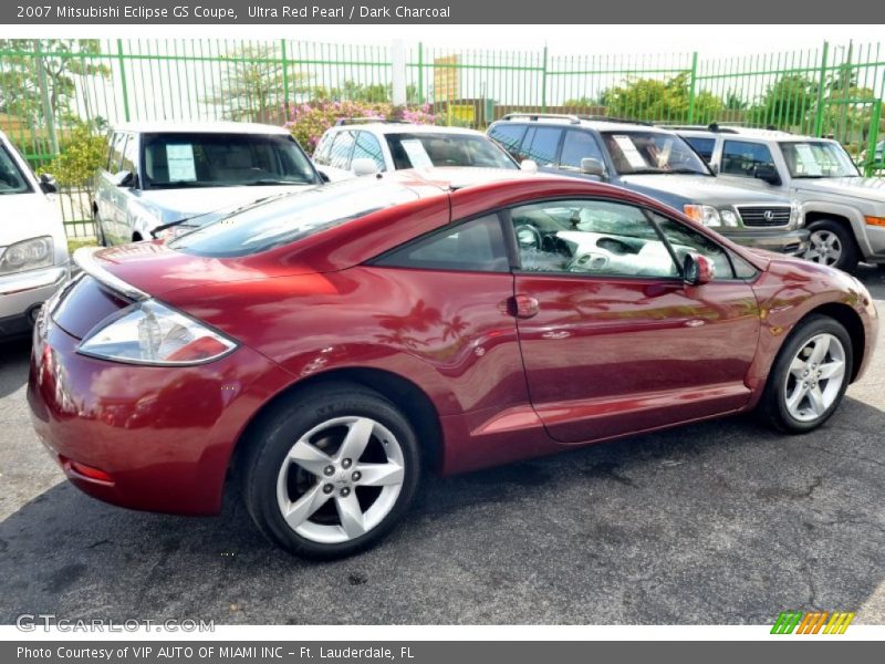 Ultra Red Pearl / Dark Charcoal 2007 Mitsubishi Eclipse GS Coupe