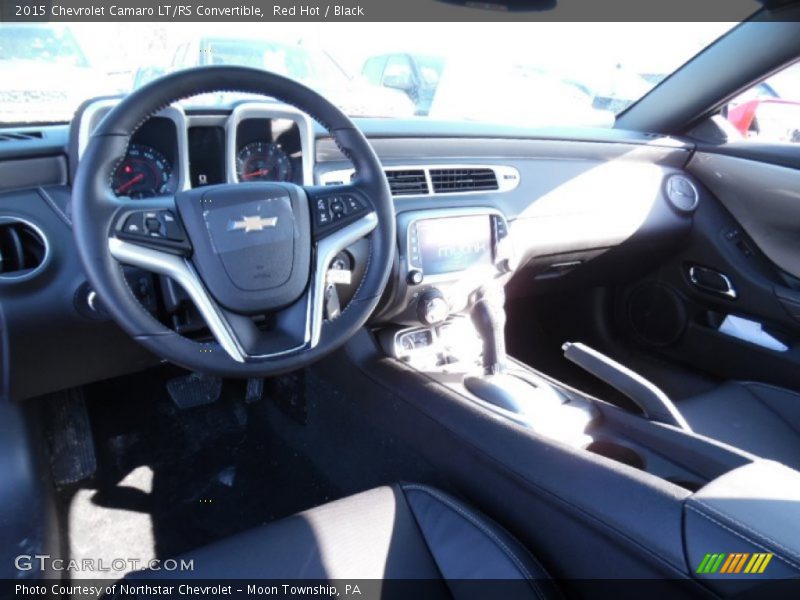 Red Hot / Black 2015 Chevrolet Camaro LT/RS Convertible
