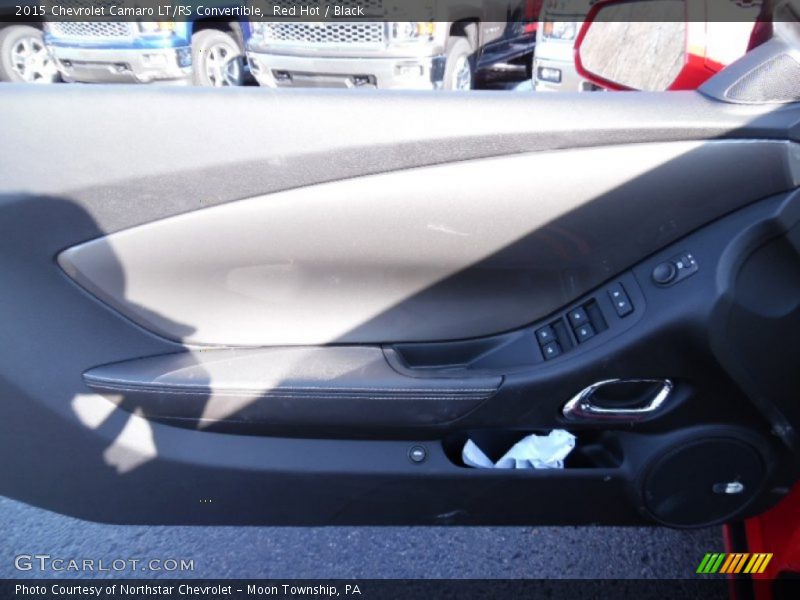 Red Hot / Black 2015 Chevrolet Camaro LT/RS Convertible