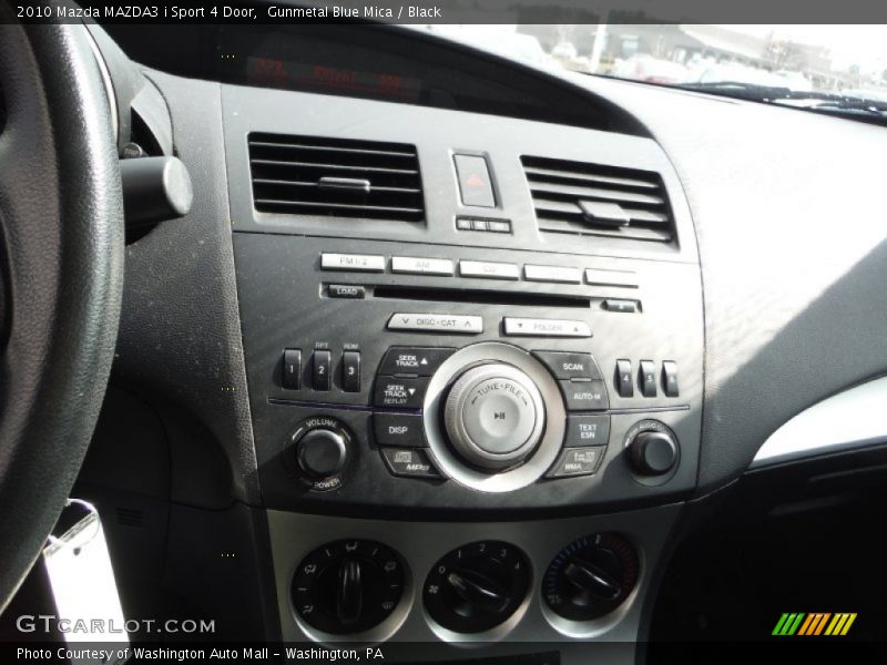 Gunmetal Blue Mica / Black 2010 Mazda MAZDA3 i Sport 4 Door