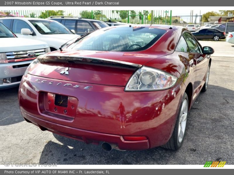 Ultra Red Pearl / Dark Charcoal 2007 Mitsubishi Eclipse GS Coupe