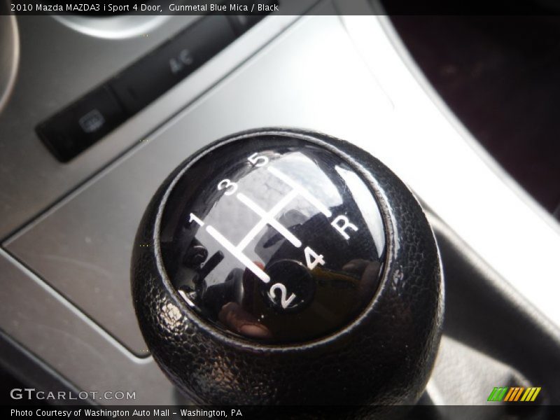Gunmetal Blue Mica / Black 2010 Mazda MAZDA3 i Sport 4 Door