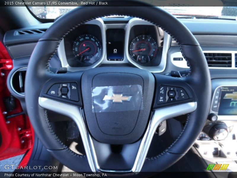 Red Hot / Black 2015 Chevrolet Camaro LT/RS Convertible