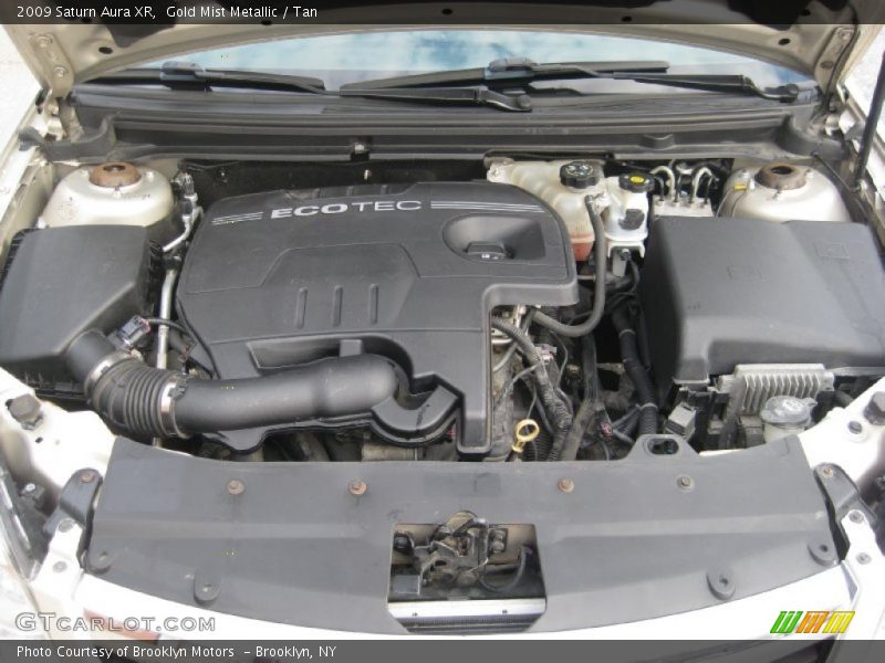  2009 Aura XR Engine - 2.4 Liter DOHC 16-Valve Ecotec 4 Cylinder