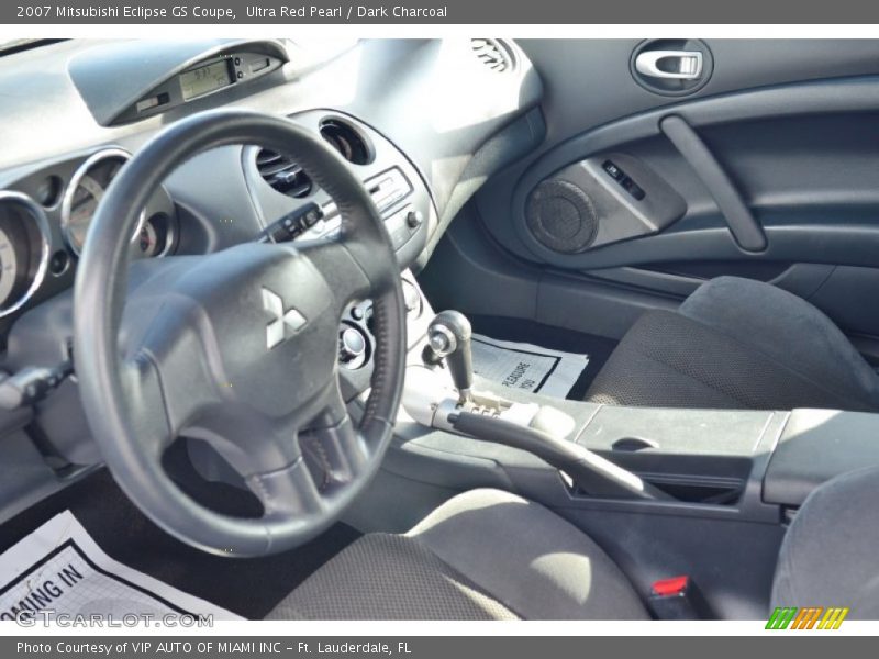 Ultra Red Pearl / Dark Charcoal 2007 Mitsubishi Eclipse GS Coupe