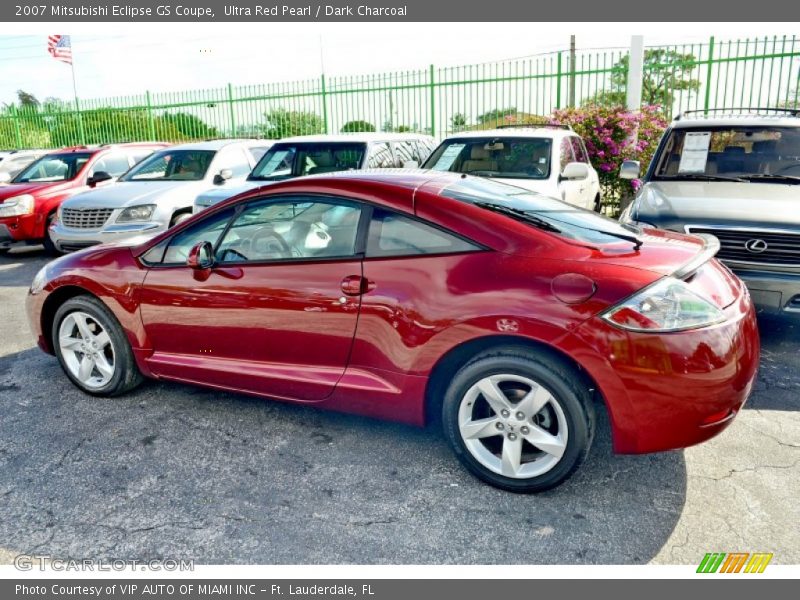 Ultra Red Pearl / Dark Charcoal 2007 Mitsubishi Eclipse GS Coupe