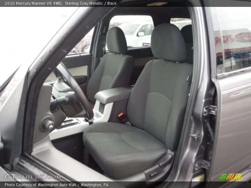 Front Seat of 2010 Mariner V6 4WD