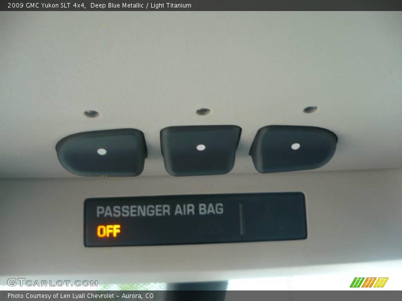 Deep Blue Metallic / Light Titanium 2009 GMC Yukon SLT 4x4