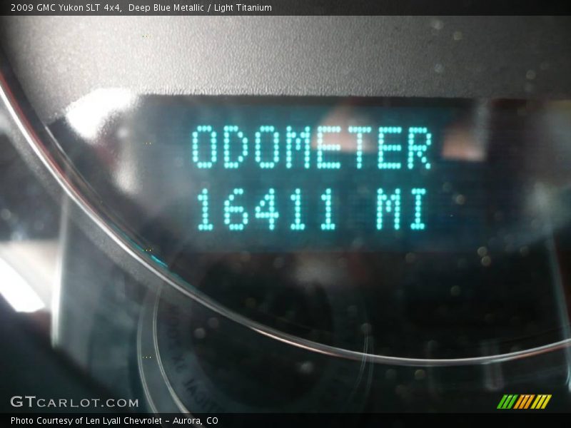 Deep Blue Metallic / Light Titanium 2009 GMC Yukon SLT 4x4