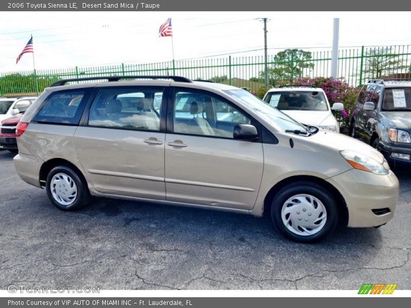 Desert Sand Mica / Taupe 2006 Toyota Sienna LE