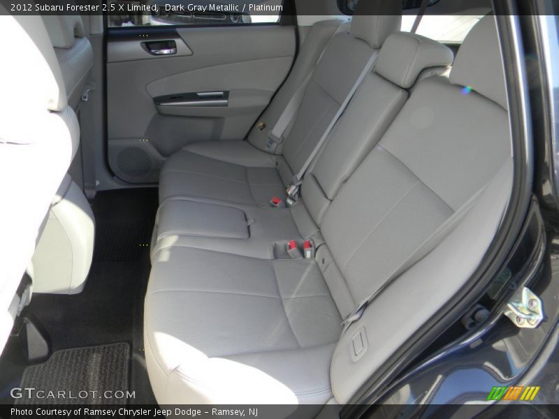 Dark Gray Metallic / Platinum 2012 Subaru Forester 2.5 X Limited