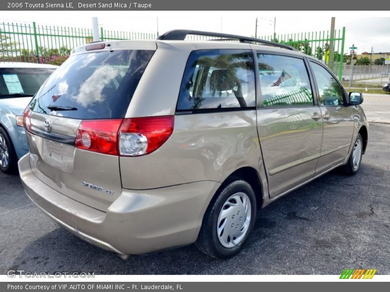 Desert Sand Mica / Taupe 2006 Toyota Sienna LE
