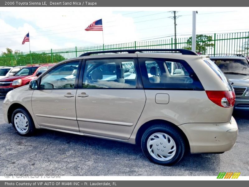 Desert Sand Mica / Taupe 2006 Toyota Sienna LE